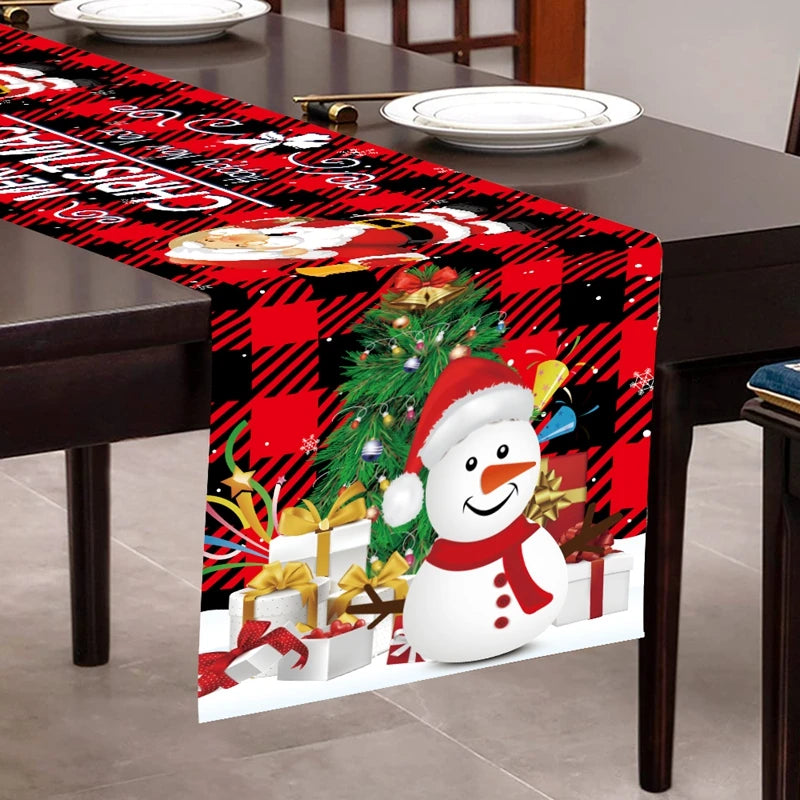 Festive Christmas Table Runner for Holiday Cheer - Image 9