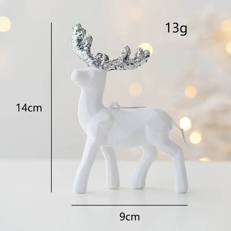 Charming Christmas Elk Ornaments for Festive Decor - Image 15