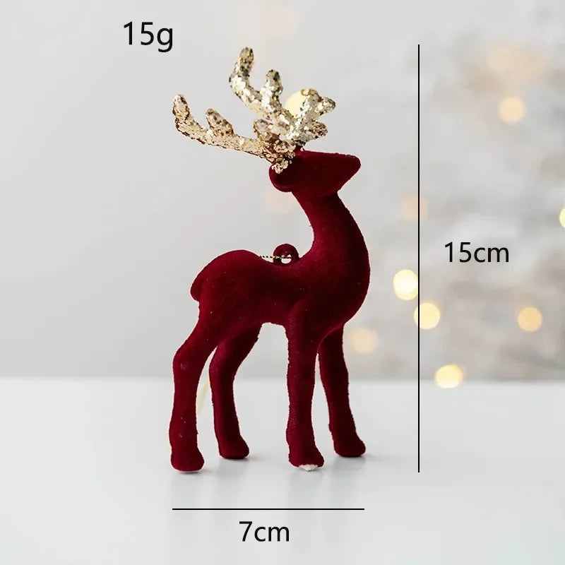 Charming Christmas Elk Ornaments for Festive Decor - Image 8