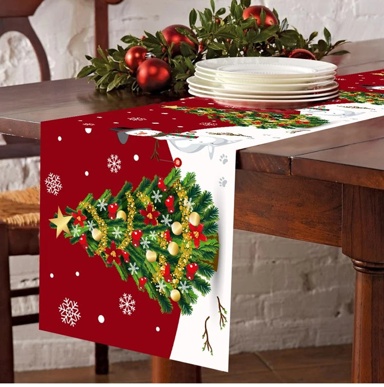 Festive Christmas Table Runners for Holiday Cheer - Image 59