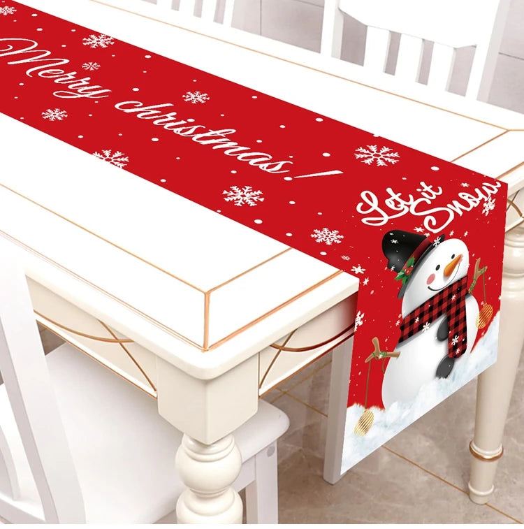 Festive Christmas Table Runners for Holiday Cheer - Image 68