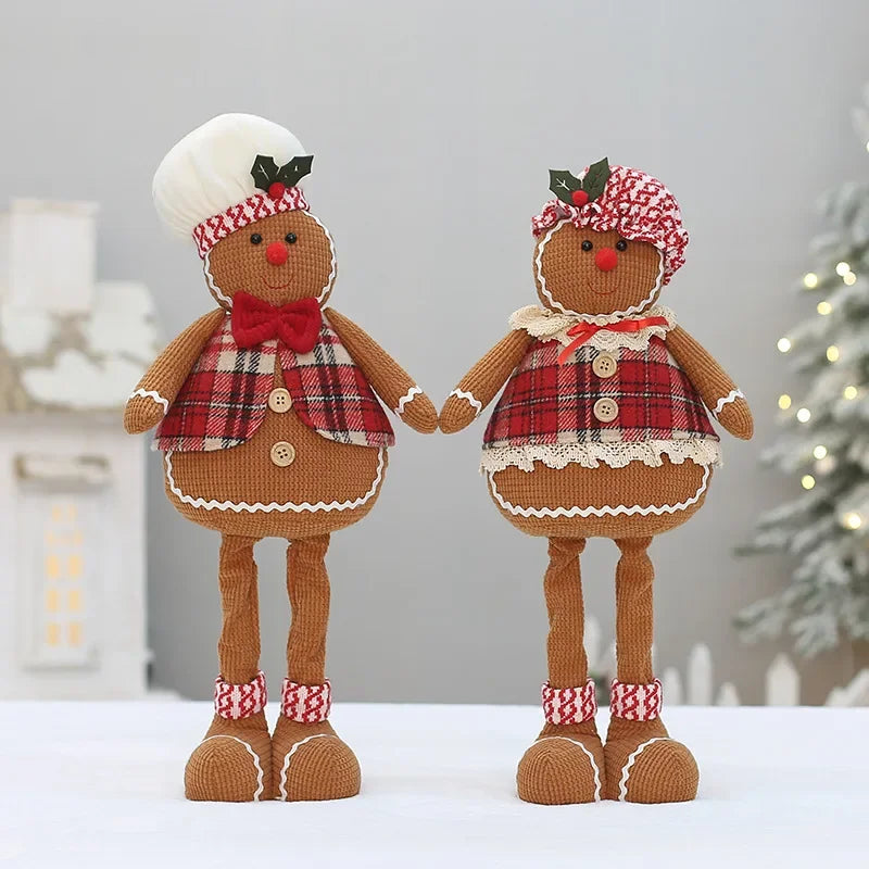 Festive Gingerbread Chef Doll for Holiday Decor - Image 7