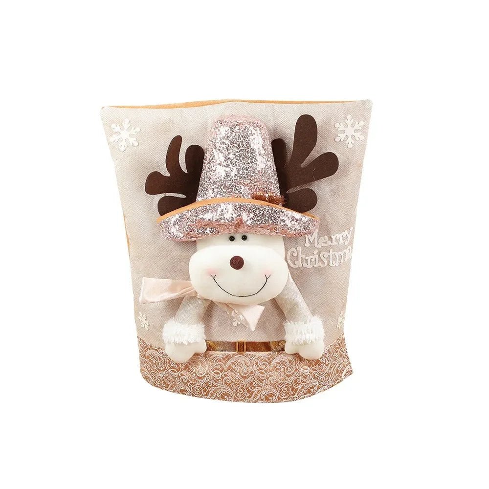 Festive Christmas Chair Covers: Santa, Reindeer & Snowman - Image 12