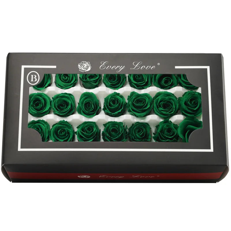 Forever Mini Rose Heads for Christmas Décor - Image 27