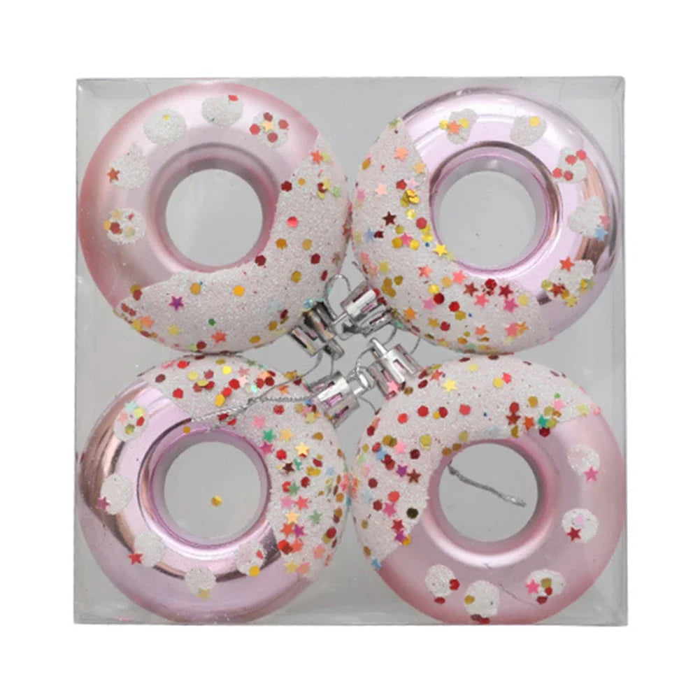 Festive Candy Donut Ornaments for Christmas Cheer - Image 8