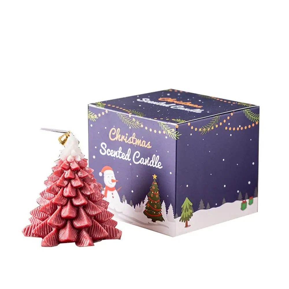 Handmade Christmas Tree Aromatic Candle Gift - Image 12