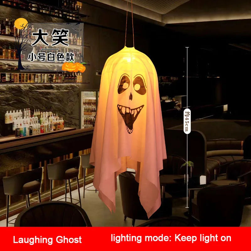 Spooky LED Glow Ghost Halloween Decor for All - Image 8