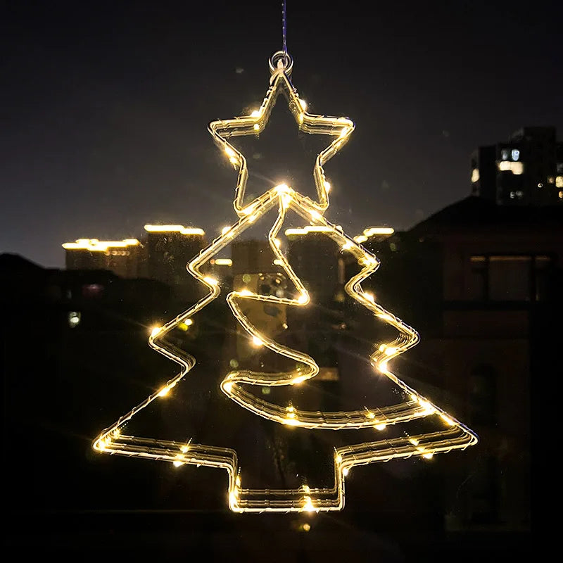 Charming LED Christmas Tree Hanging Ornaments - Image 5