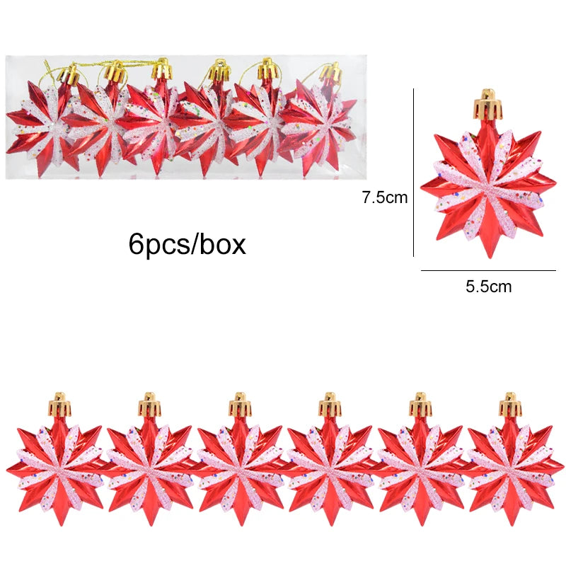 Festive Red Candy Crutch Ornaments for Christmas - Image 14