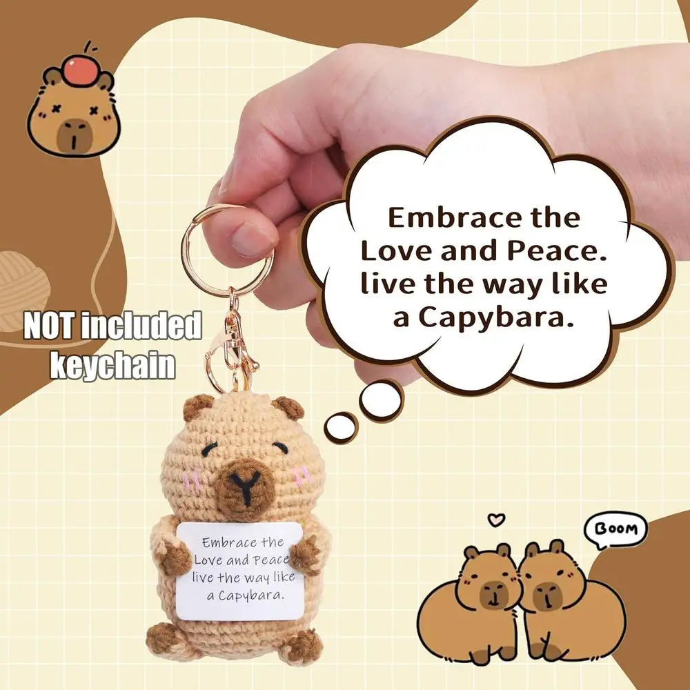 Adorable Capybara Plush Doll for Christmas Cheer - Image 9