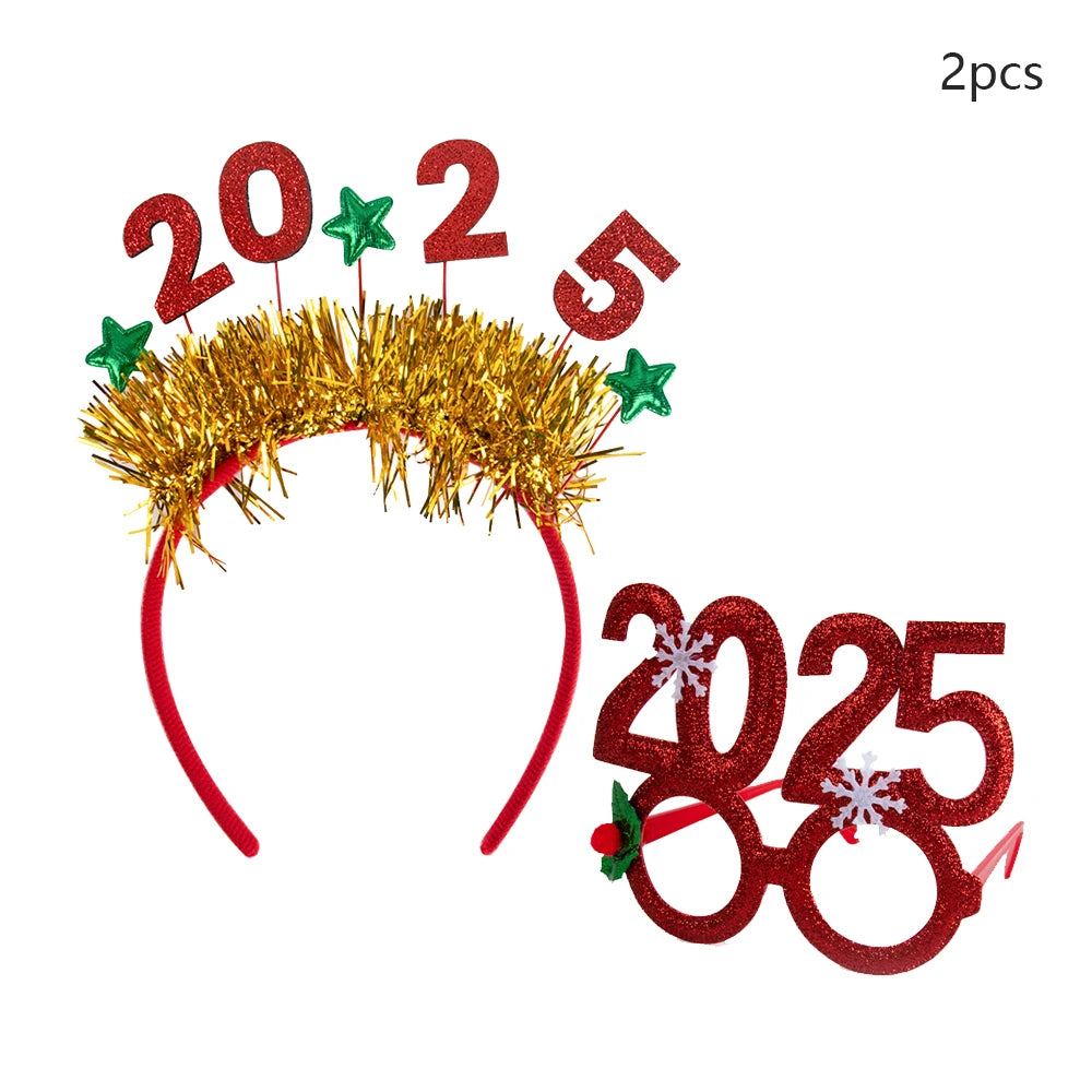 Sparkling New Year Headband & Glasses Set! - Image 8