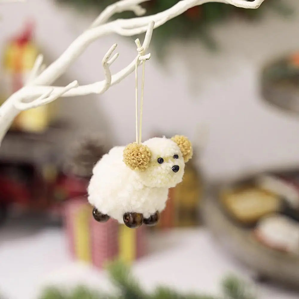 Charming Felt Dog Christmas Ornaments for Festive Decor - Image 11