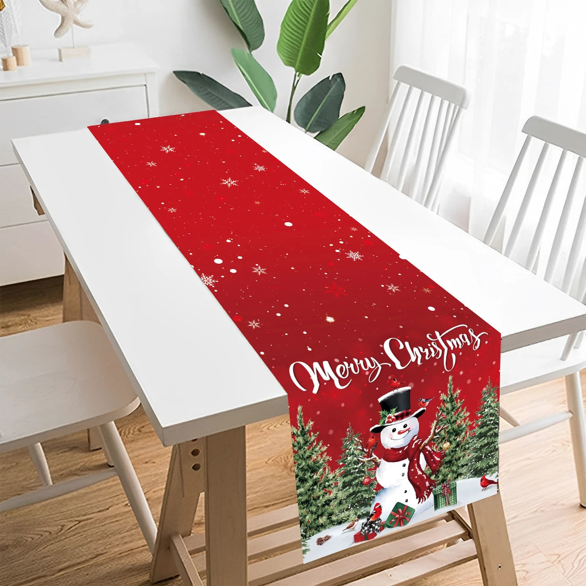 Festive Christmas Table Runner for Holiday Décor - Image 53