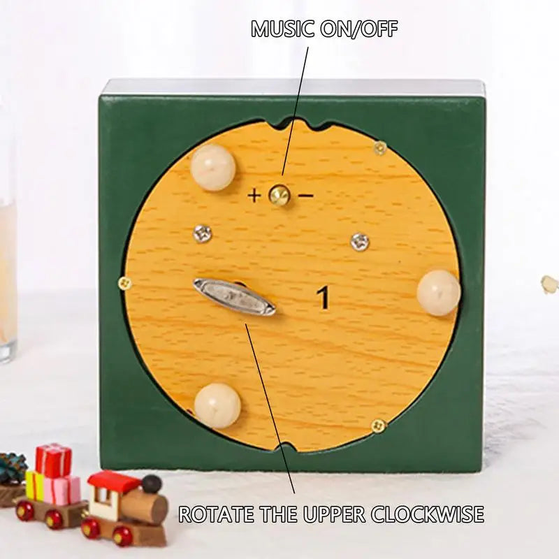 Charming Christmas Magnetic Train Music Box Decor - Image 5