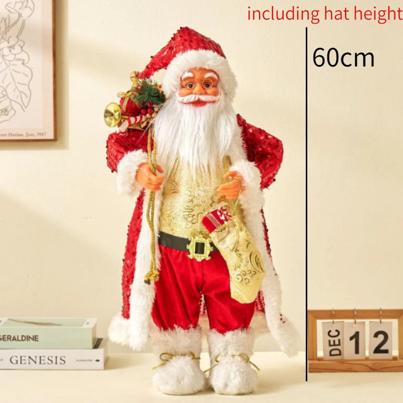 60cm Santa Claus Christmas Decor for Home - Image 29