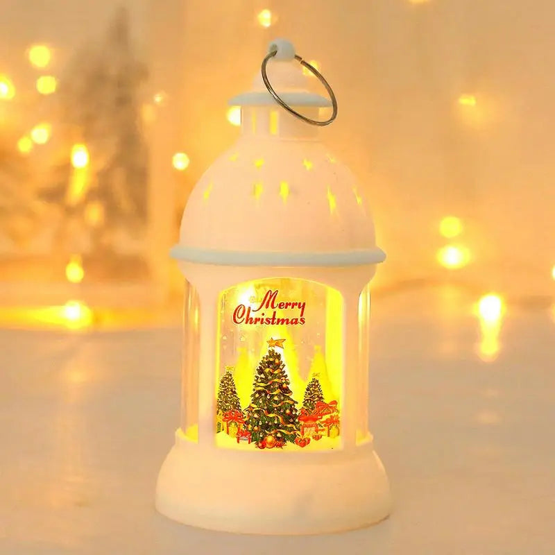 Charming LED Santa Claus Lantern for Christmas Decor - Image 7