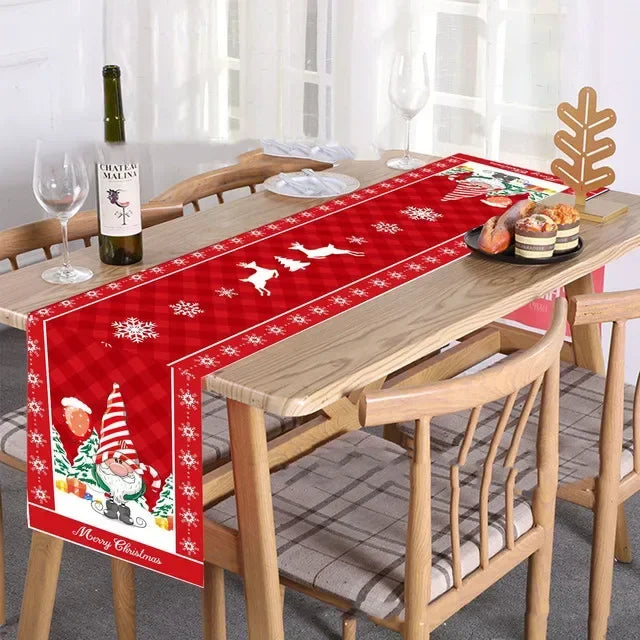 Festive Pinecone & Berry Christmas Table Runner - Image 8