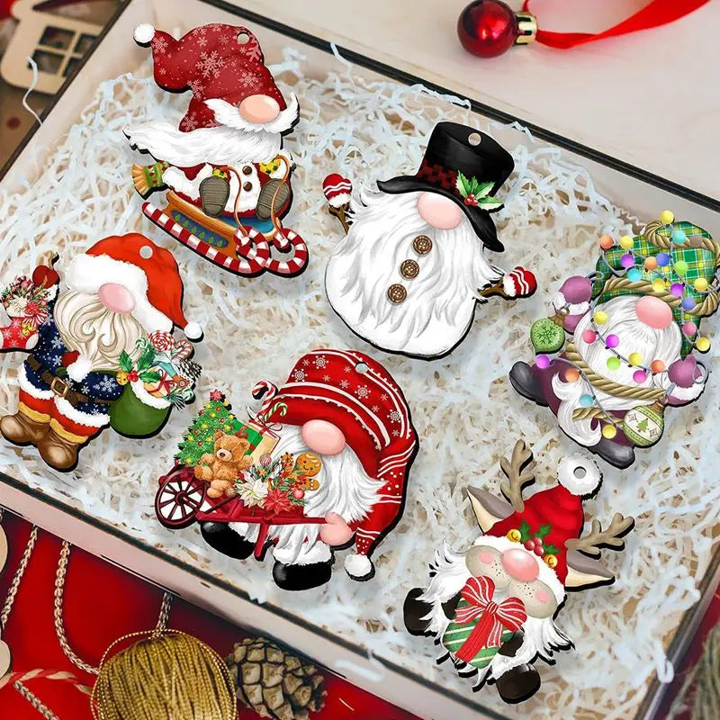 Charming Wooden Merry Christmas Home Decor - Image 13
