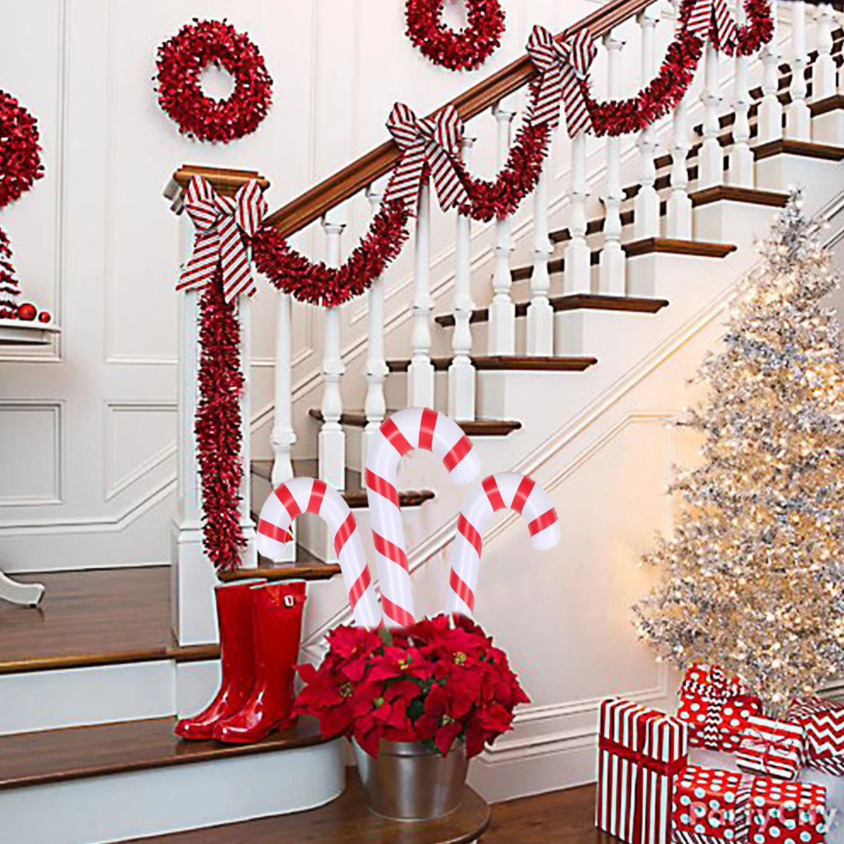 “Inflatable Christmas Cane – Festive Holiday Décor” - Image 6