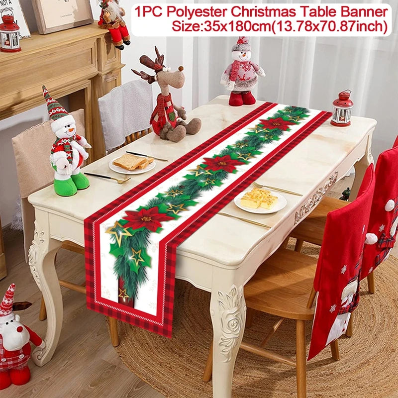 Festive Christmas Table Runners for Holiday Cheer - Image 26