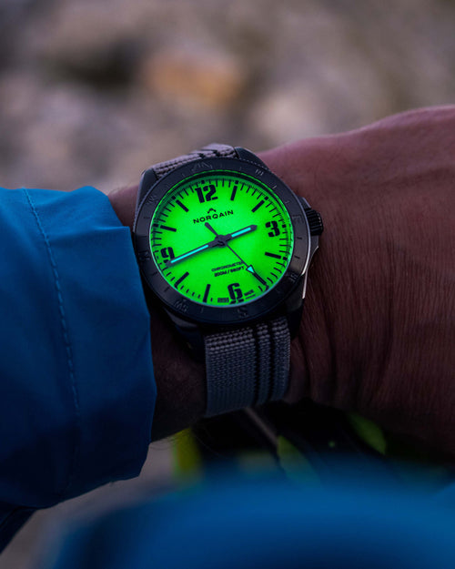 Closer Look: The New Norqain Adventure Neverest GMT 41mm Royal Blue and  Blackout - Gnomon Watches