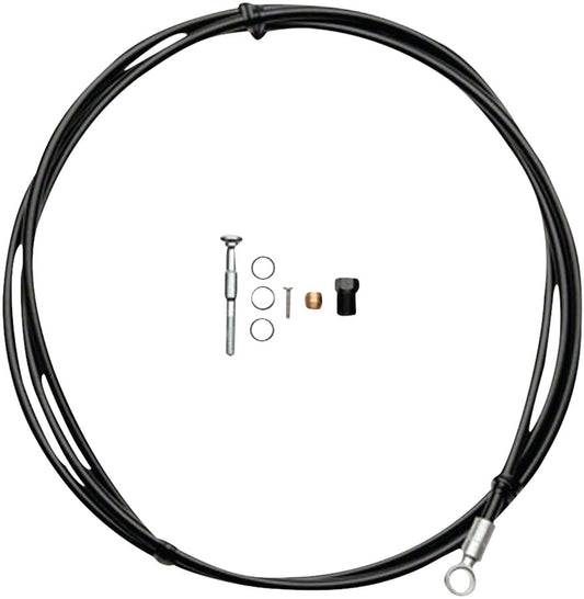 Shimano SM-BH90-SBM High Pressure Disc Brake Hose Kit BLK Banjo Fitting -  2000mm W/O Banjo Bolt BLK - BR1020