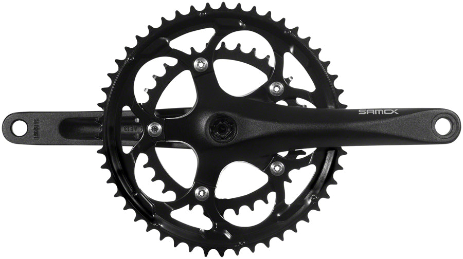 Samox R3s Crankset - 170mm 9-10-Speed 50/34t 110 bcd JIS Square Taper Black
