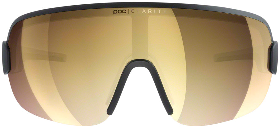 POC AIM Sunglasses - Transparent Green Violet/Silver Mirror