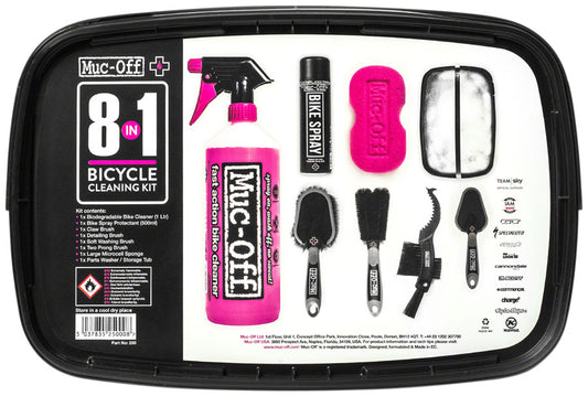 Muc-Off Ultimate Bicycle Cleaning Kit: Toolbox with 10 Pieces - LU0923