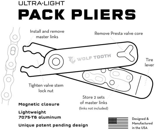 Topeak Power Link Pro Chain. Pliers - Black - TL0803