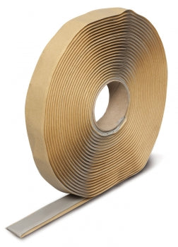 1/8" x 3/4" x 30' Butyl Tape - Grey