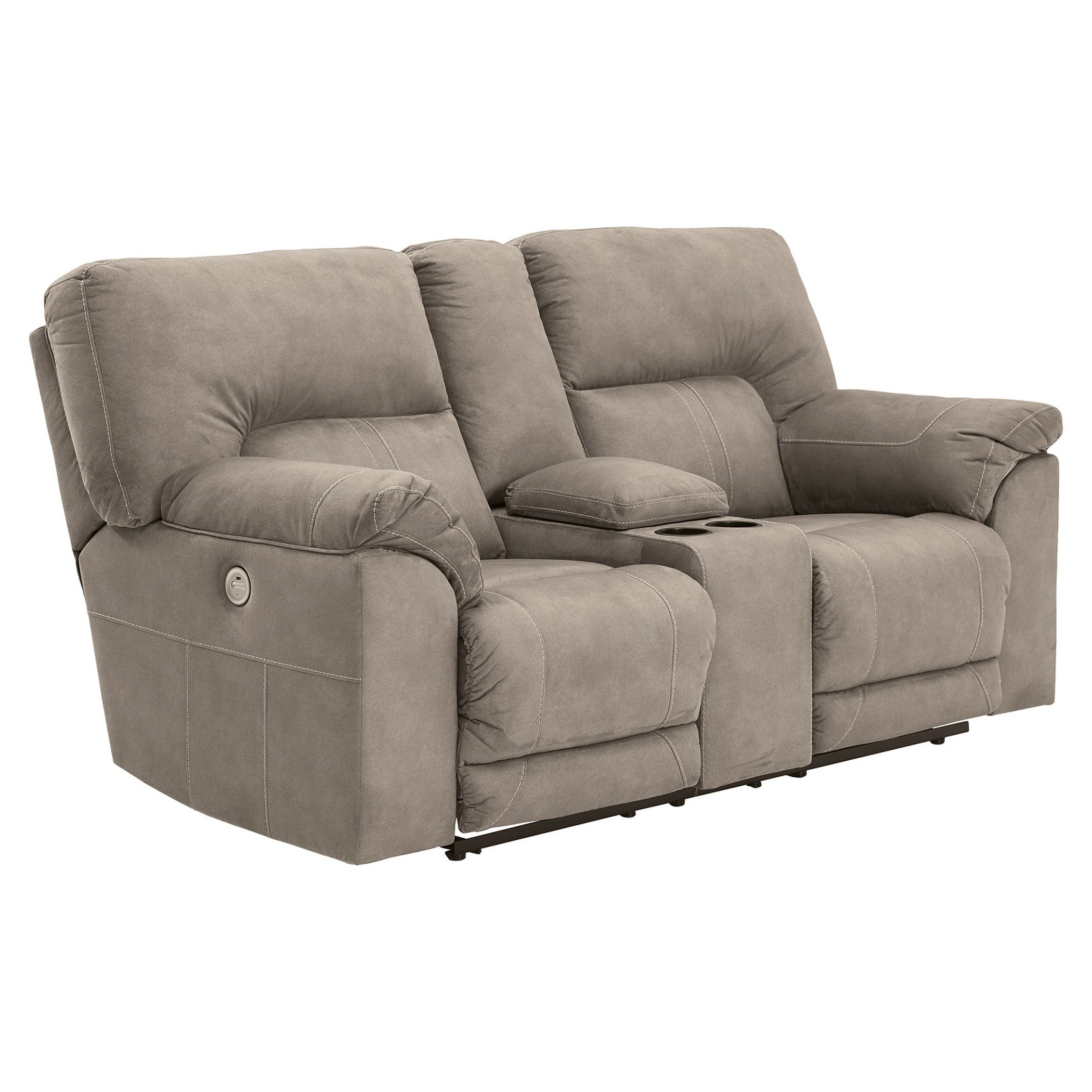Benchcraft® Cavalcade Power Reclining Loveseat With Console