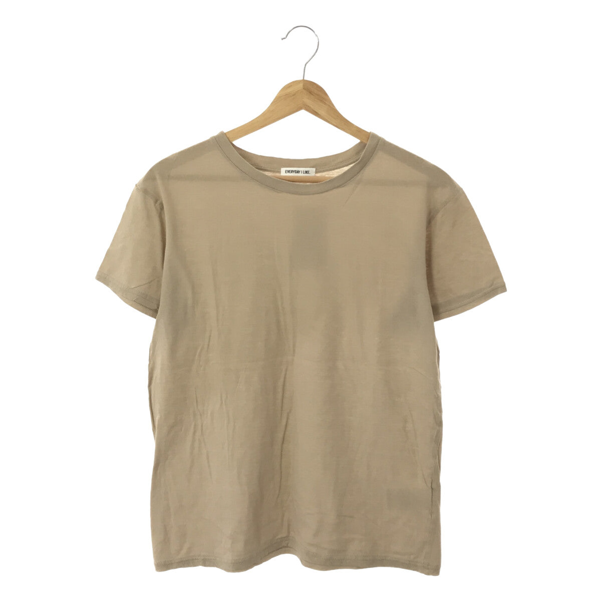 Mame Kurogouchi / マメクロゴウチ | Cotton T-Shirt / 立体シルエット コットンTシャツ | 1 |