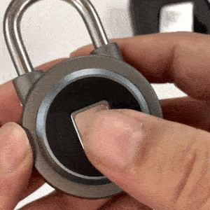 Smart lock fingerprint padlock mobile phone APP control Bluetooth unlocking luggage fingerprint lock trolley case fingerprint lock