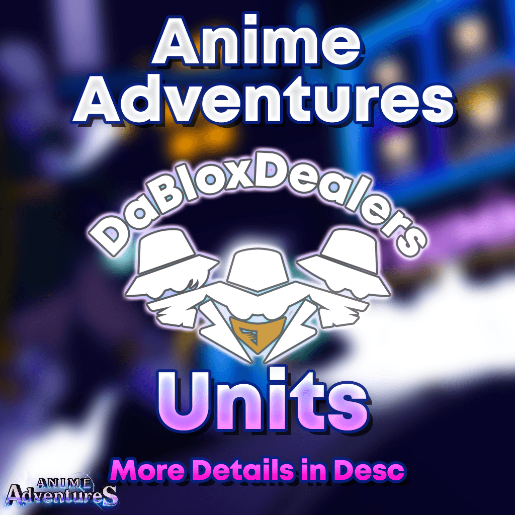 Anime Adventures  Roblox  Limited Rare Units  Cheapest Price Fast  Delivery  eBay