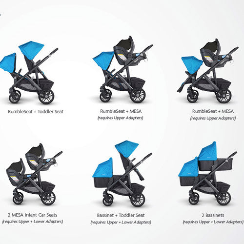 uppababy adapters for rumble seat