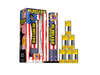 Red, White And Blue Canister Shell Kit, 6 shells
