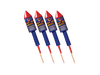 Display Shell Rockets, (1 Box) 4 pieces