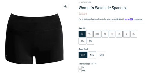 Women’s Westside Spandex