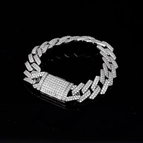S925 Sterling Silver Cuban chain