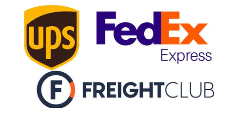 Shipping company logos
