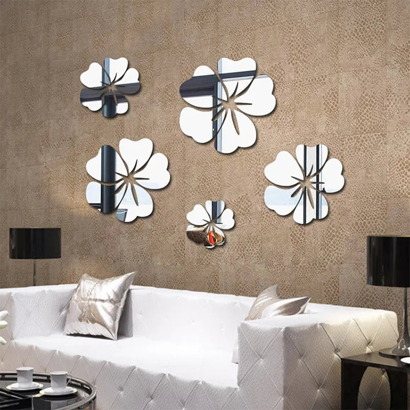 Flower Pattern Wall Sticker