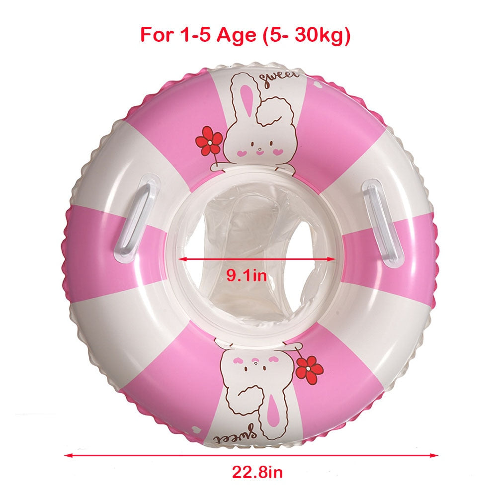 Baby Swim Ring Tube Inflatable Seat - Image 13