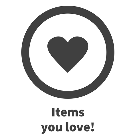 Items you love icon