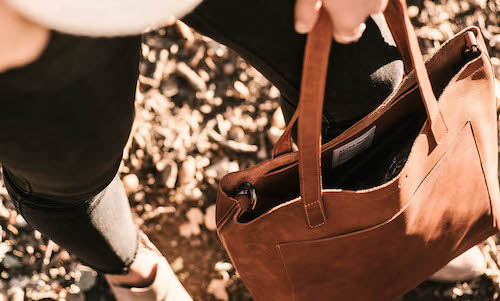 MadeFree sustainable leather Day Tote