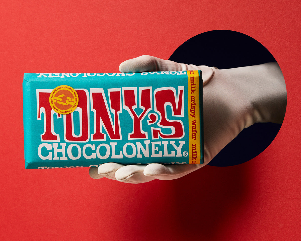 Tony Chocolony fair trade chocolate bar