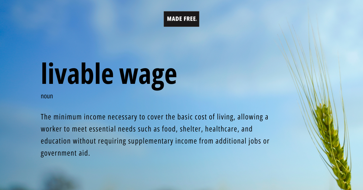 livable wage definition