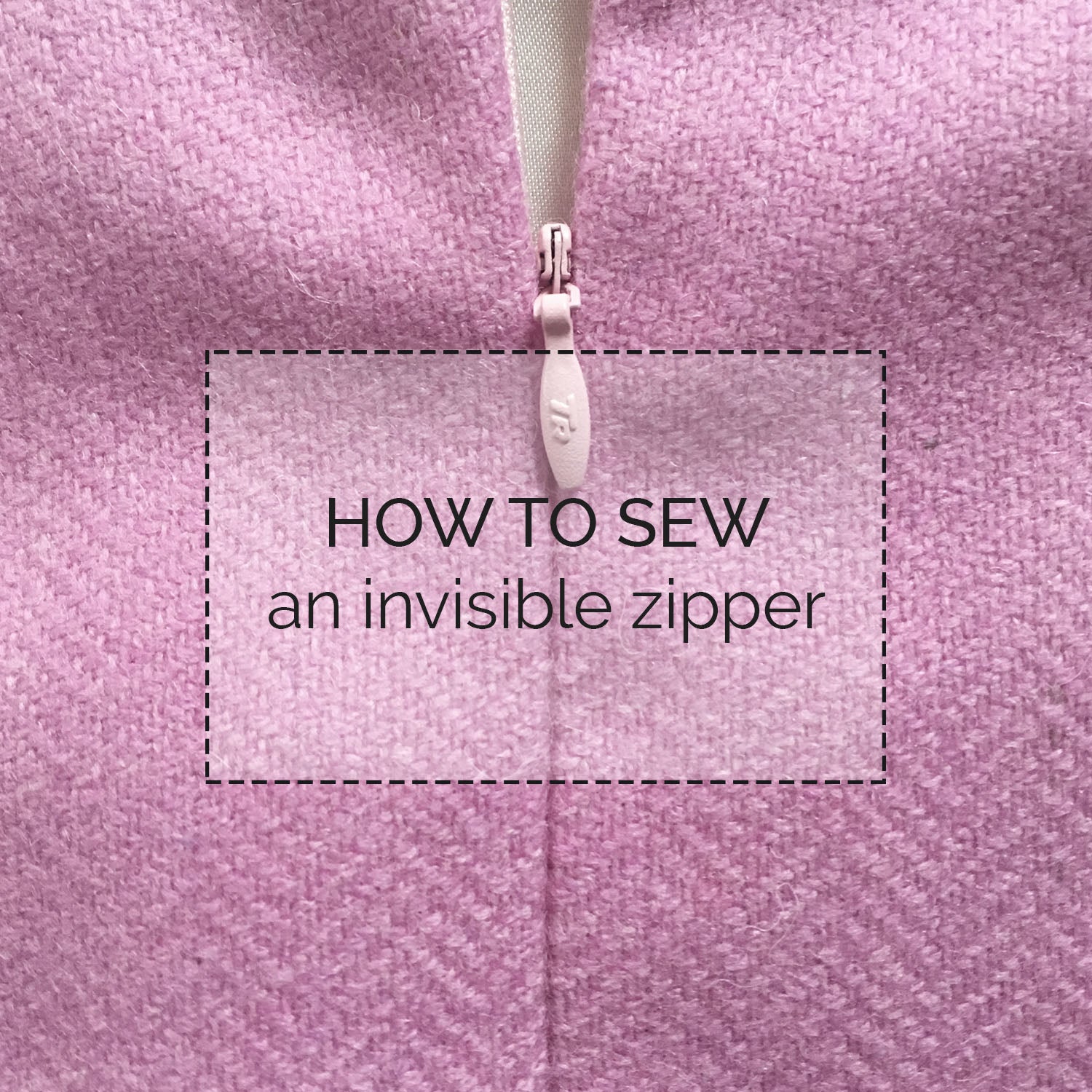 Tutorial: Installing an Invisible Zipper (with video)