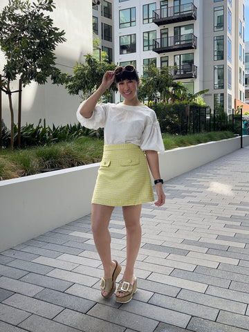Chanel-inspired Camden Skirt Pattern Hack – Nina Lee