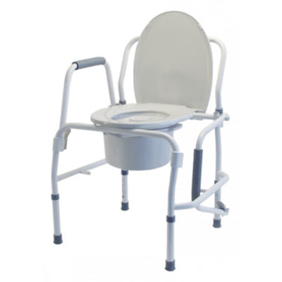 Graham Field Silver Collection 3-in-1 Steel Drop Arm Commode, 2 Each Per Case